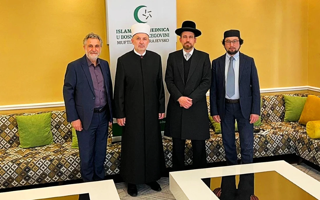 MJLC Board members meet in mufti of Sarajevo office