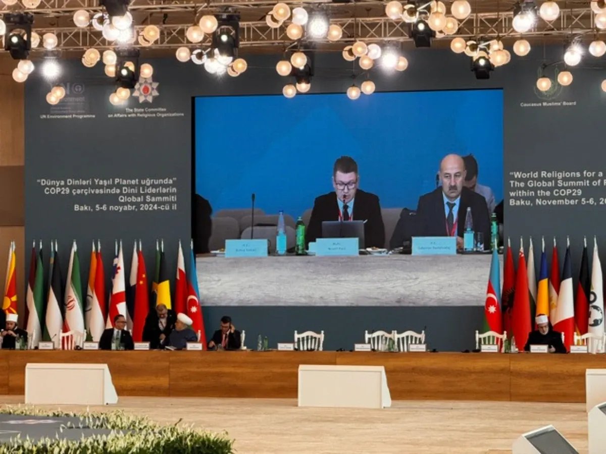 baku mjlc 2024 Mufti Muurat Iusuf and imam Yahya Pallavicini